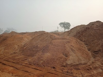 Sand stockyard