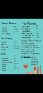 Beauty parlour for Ladies