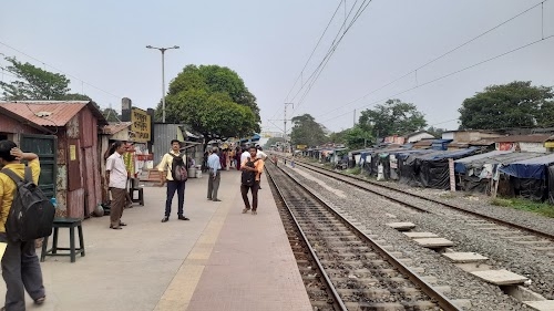 Dattapukur Railway station over bridge