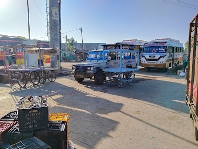 Bajna bus stand .ratlam