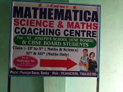 MATHEMATICA SCIENCE & MATHS COACHING CENTRE