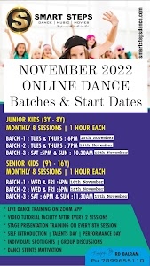 SMART STEPS Online Dance Classes For Kids