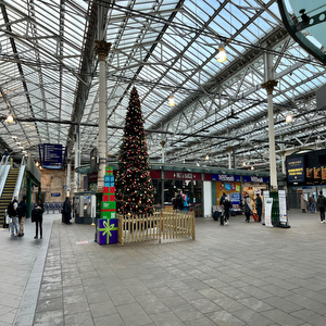 Edinburgh Waverley Train Station
