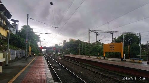 Aluva Railway Station Main Entrance