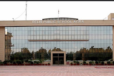 Student Entry Gate-Delhi Public School, Agra