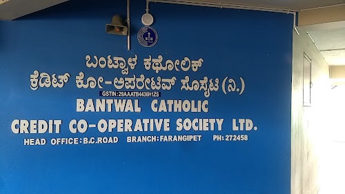 Bantwal Catholic Credit Co-Operative Society Ltd farangipet Branch.