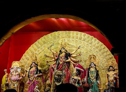 durga puja pandal