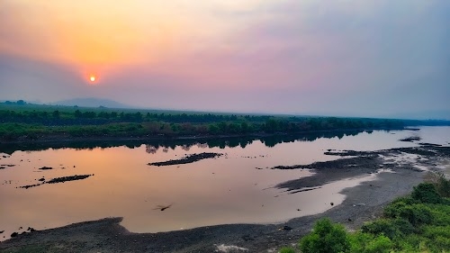 Navi Mumbai Airport Sunset Point