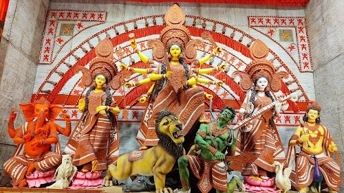 Gauri Bari Sarbojanin Durga Puja
