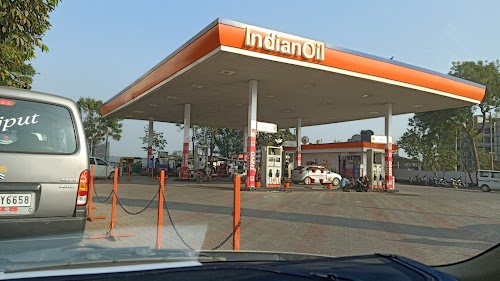 Indian Oil Petrol Pump & Govardhan City With CNG Pump