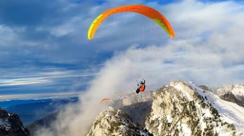 Paragliding Take Off Point Dharmshala