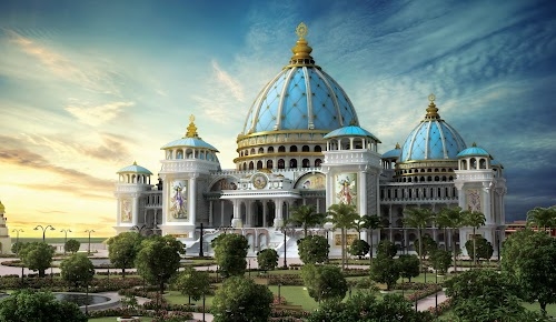 Mayapur Iskcon Mandir - মায়াপুর ইস্কন মন্দির