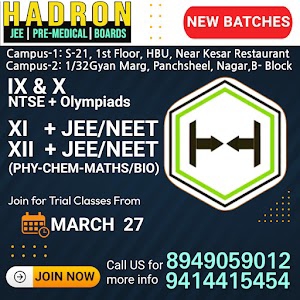 Hadron classes by Sir Bharat