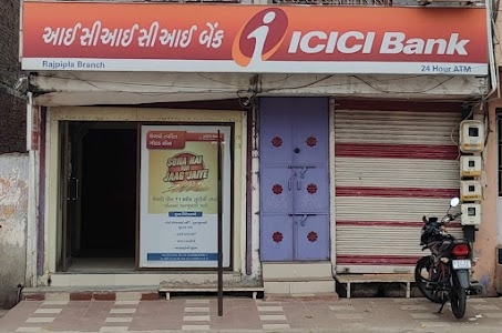 ICICI Bank Rajpipla-Branch & ATM
