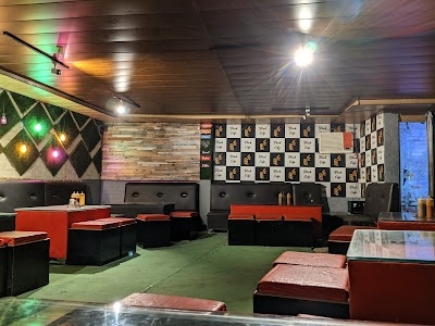 Black lounge and cafe
