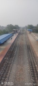 Piali railway station over bridge