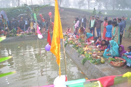 Chath Puja Jharna Ghat