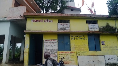 Hanuman temple harrai ( हनुमान मंदिर हर्रई )