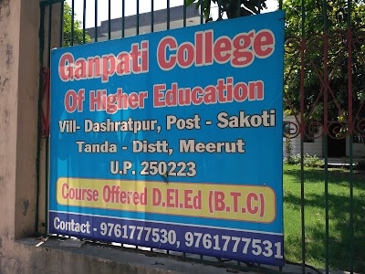 GANPATI COLLEGE OF HIGHER EDUCATION