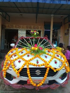 Rachit Mobile World and flower decoration