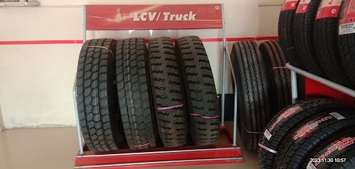 Sundaram tyres MRF Tyres Showroom