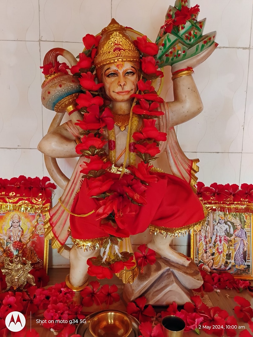 Serandag Hanuman Mandir crpf camp