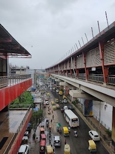 Shaheed sthal new bus adda metro station