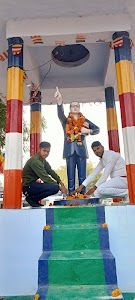 अम्बेडकर भवन (भीम बौद्धिक रंग मंच डा. भीमराव अम्बेडकर समिति बारादौलतपुर)