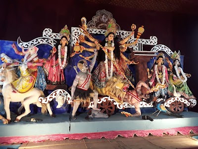 Palashipara Bus Stand Sarbojanin Baroyari