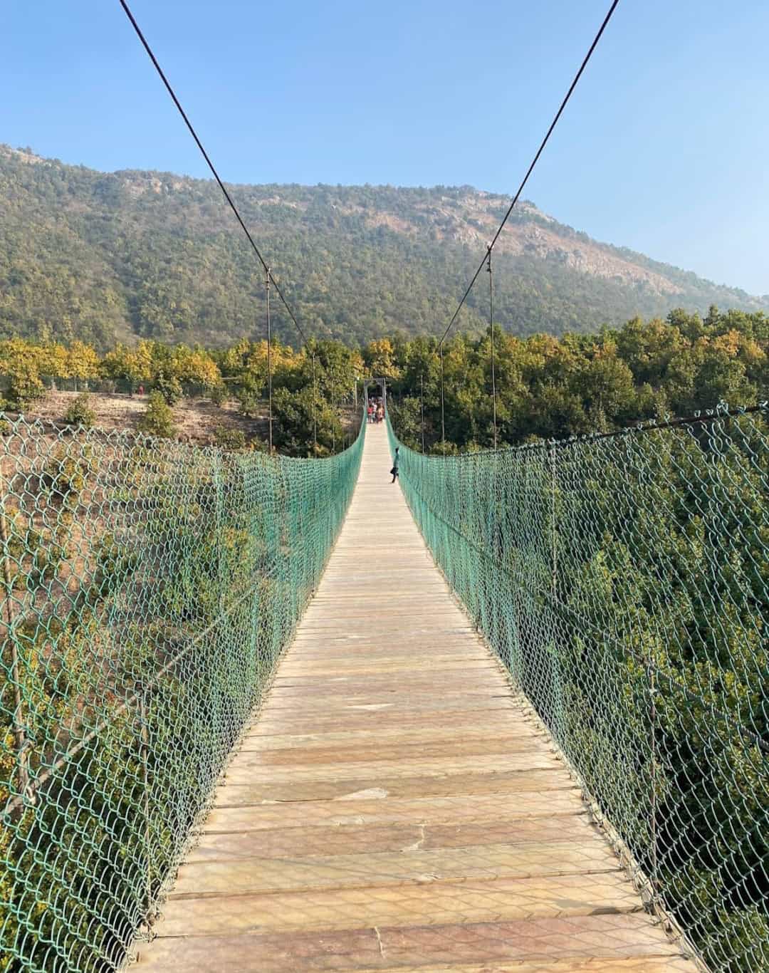 SUSPENSION BRIDGE NATURE SAFARI RAJGIR