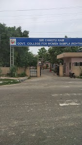 SIR Sagar CHOTTU RAM GOVERNMENT COLLEGE FOR WOMEN, SAMPLA