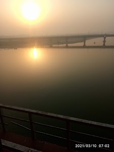 Confluence of Yamuna and Chambal River