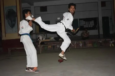 Taekwondo in Mangalbari Osmania High Madrasah School,Malda