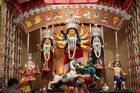 66 Pally Durga Puja Pandal