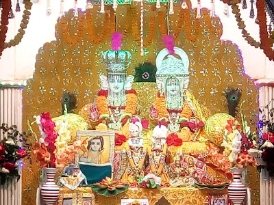 श्री सीताराम मंदिर श्री रामहर्षण कुंज साजा