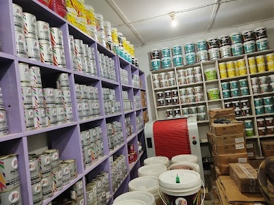 Indigo paint house