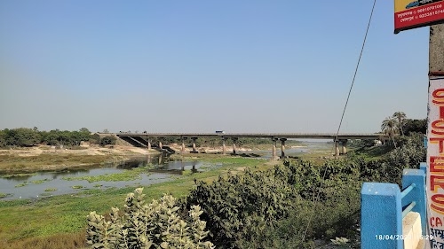 Mahananda river. BRIDGE,, BHADO