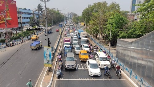 Chingrighata More, Kolkata, WB.