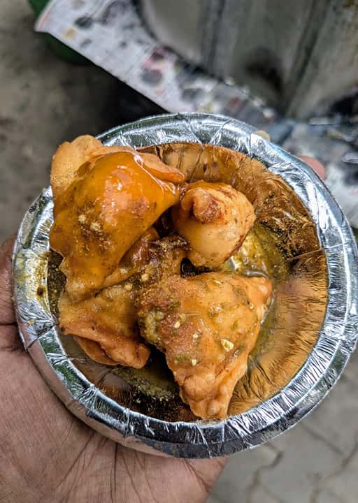 Mini Samosa & Tea by YOGESH
