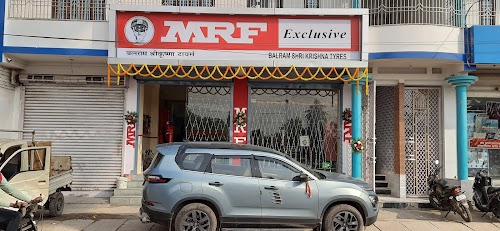 MRF Tyres Exclusive Showroom,Balram Shri Krishna Tyres