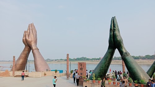 New Prayers Hand Namo Ghat