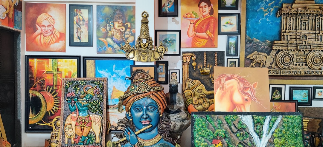 Srishti Arts Gallery Hubli- Top Art gallery in North Karnataka