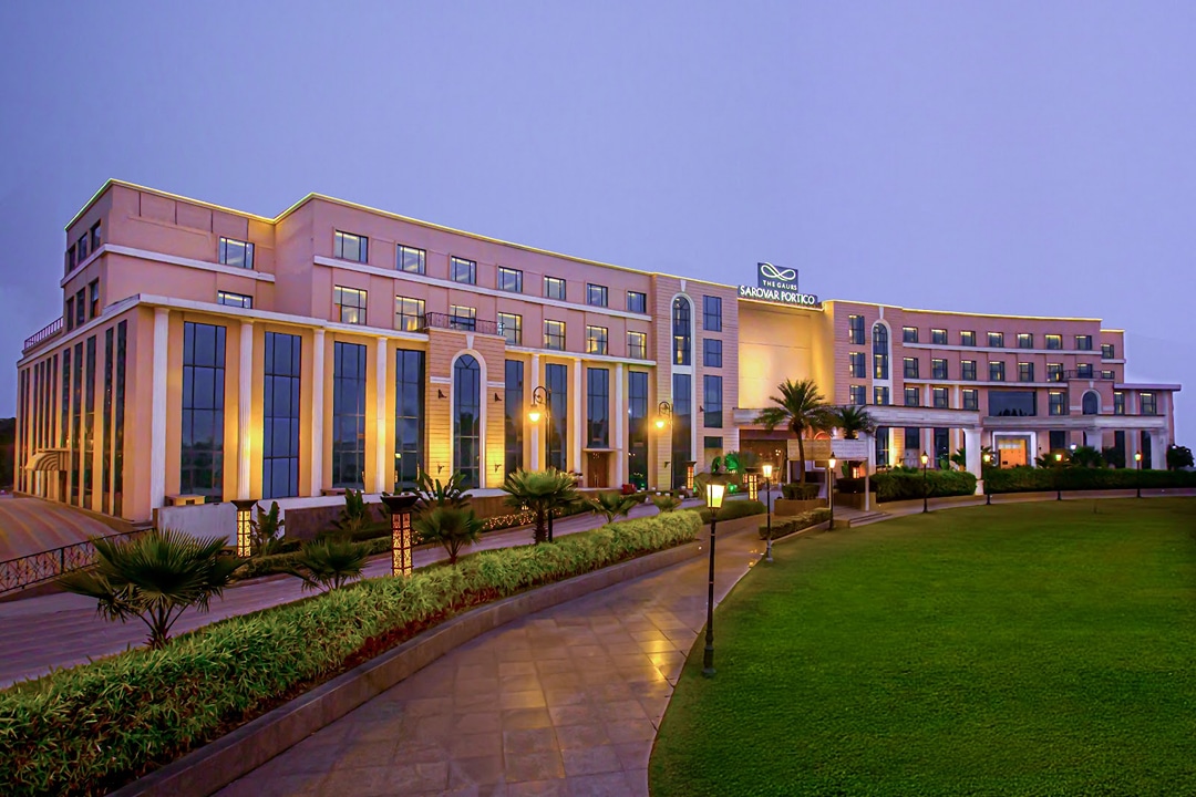 The Gaurs Sarovar Portico - Gaur City