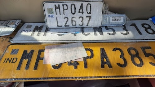 High Security Number Plate Work all over madhya pradesh