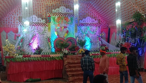 Shani flower decoration