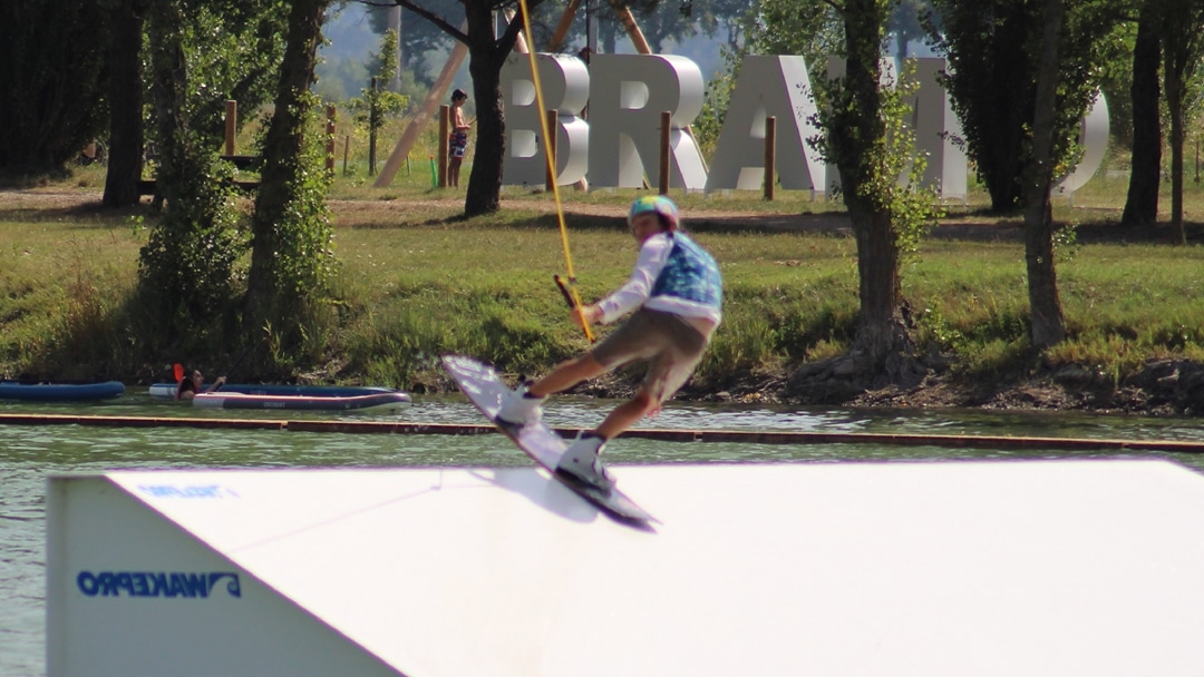 teleski nautique de Bram