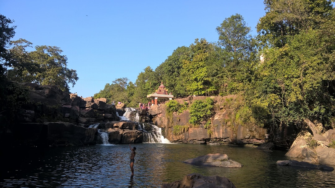Road to Koilighughar water fall (Lakhanpur)