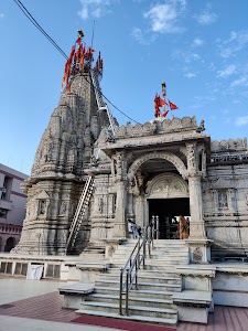 Umiya Mata Mandir Entrance Road