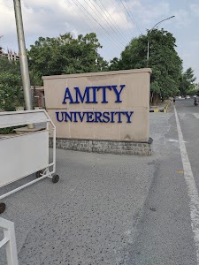 Amity University Gate Number 1 Road