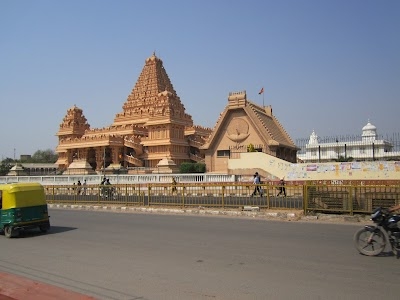 Chhatarpur Temple Inside Road